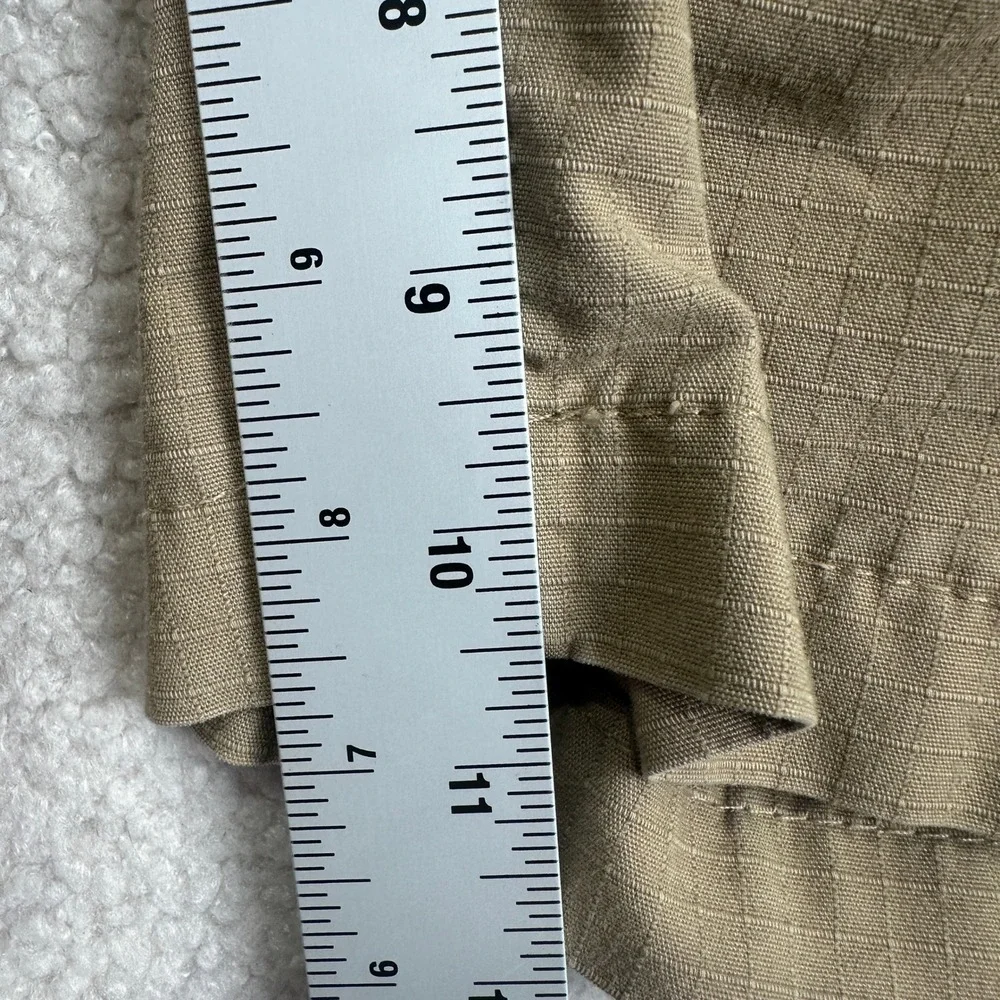 Carhartt Force Relaxed Fit Cargo Shorts Mens 42 Tan Ripstop Workwear Utility